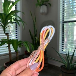 Handmade Pastels Apple Charger